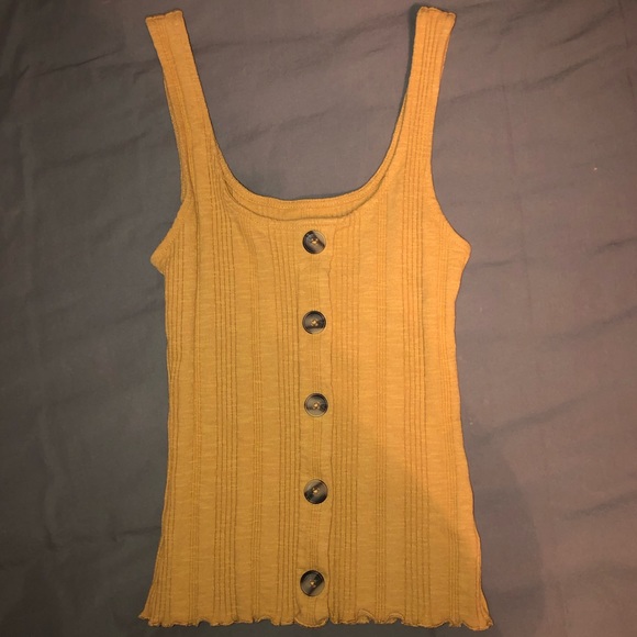 yellow women’s tank top - Picture 1 of 3